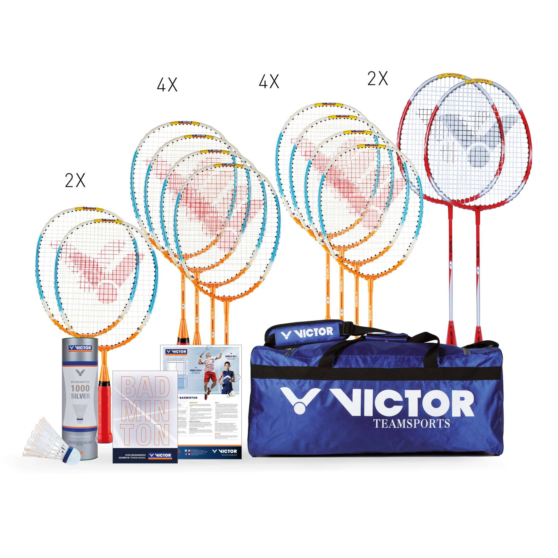 Victor Badminton-Set "Konzept" Victor Badminton-Set "Konzept" von VICTOR