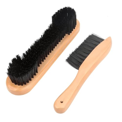 VIFER Billardbürste, 2 Stück, Billardtisch, Bürste, Teppichbürste, Billardbürste, Poolbürsten, Teppich und Schiene, Bürste, Billardbürste, Reinigungswerkzeug, Zubehör mit Holzgriff VIFER Billardbürste, 2 Stück, Billardtisch, Bürste, Teppichbürste, Billardbürste, Poolbürsten, Teppich und Schiene, Bürste, Billardbürste, Reinigungswerkzeug, Zubehör mit Holzgriff von VIFER