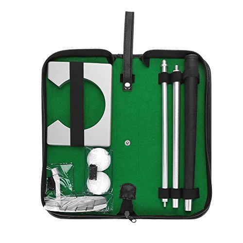 Cup Vifer Indoor Golf Putting Cup Übungsschläger Putter Kit Set mit Balls Bag Cup Vifer Indoor Golf Putting Cup Übungsschläger Putter Kit Set mit Balls Bag von VIFER