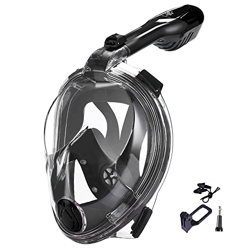 VILISUN Tauchmaske Vollgesichtsmaske, Müheloses Atmen Taucherbrille, Faltbare Schnorchelmaske Anti-Fog und Anti-Leck-Technologie mit 180° Sichtfeld und Kamerahalter für Erwachsene VILISUN Tauchmaske Vollgesichtsmaske, Müheloses Atmen Taucherbrille, Faltbare Schnorchelmaske Anti-Fog und Anti-Leck-Technologie mit 180° Sichtfeld und Kamerahalter für Erwachsene von VILISUN