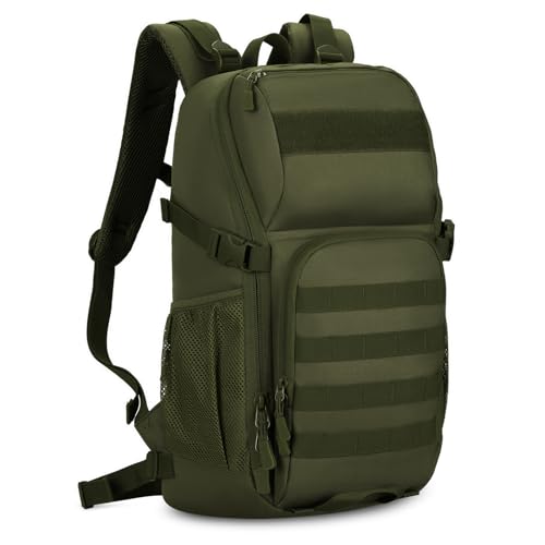 VINBAGGE Militär Rucksack Molle Taktische Motorrad 30L Wanderrucksack Trekkingrucksack Schultertasche Outdoor Campus Jagdrucksack Reisen Jungen Daypack für Herren Damen Grün VINBAGGE Militär Rucksack Molle Taktische Motorrad 30L Wanderrucksack Trekkingrucksack Schultertasche Outdoor Campus Jagdrucksack Reisen Jungen Daypack für Herren Damen Grün von VINBAGGE
