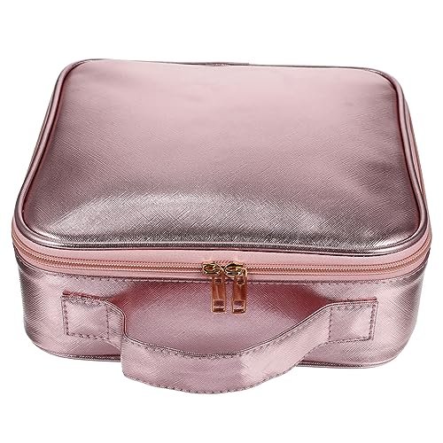 VINTORKY Tragbare Kosmetiktasche Mit Großer Kapazität Make Up Aufbewahrungstasche Für Damen Ideal Für Reisen Und Zuhause Praktische Fächer Für Ordnung Und Übersicht von VINTORKY