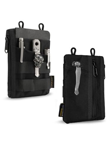 VIPERADE VE16N EDC Tasche Werkzeug Organizer, multifunktionale kleine Werkzeugtasche mit 7 Taschen, EDC Organizer Tasche für Männer, schlanker Multitools Taschen Organizer – Schwarz VIPERADE VE16N EDC Tasche Werkzeug Organizer, multifunktionale kleine Werkzeugtasche mit 7 Taschen, EDC Organizer Tasche für Männer, schlanker Multitools Taschen Organizer – Schwarz von VIPERADE