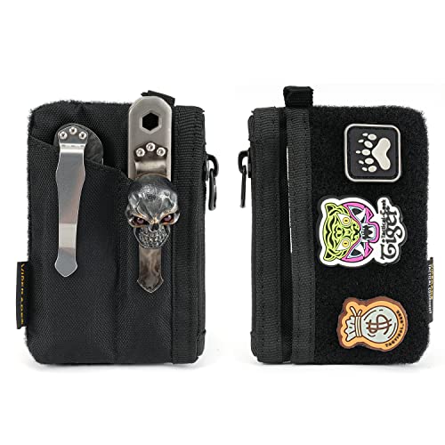 VIPERADE VE17 Mini EDC Pocket Pouch,Kleiner EDC Organizer mit 4 Taschen,Mini EDC Werkzeugtasche mit Klettverschlussbereich,Mini EDC Tasche Multitool Organizer Klein Rucksack-Zusatztasche -Schwarz VIPERADE VE17 Mini EDC Pocket Pouch,Kleiner EDC Organizer mit 4 Taschen,Mini EDC Werkzeugtasche mit Klettverschlussbereich,Mini EDC Tasche Multitool Organizer Klein Rucksack-Zusatztasche -Schwarz von VIPERADE