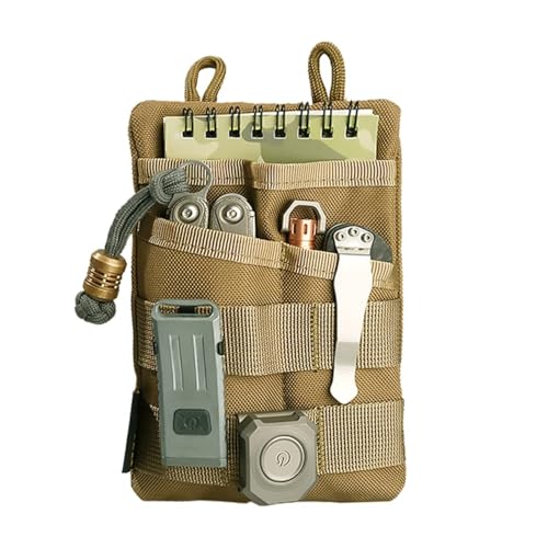 VIPERADE VE3 EDC Pouch Klein EDC Werkzeugtasche EDC Organizer Tasche Pocket Organizer Nylon Multitool Tasche Klein für Taschenlampe Multitools Stift Notizbuch-Khaki VIPERADE VE3 EDC Pouch Klein EDC Werkzeugtasche EDC Organizer Tasche Pocket Organizer Nylon Multitool Tasche Klein für Taschenlampe Multitools Stift Notizbuch-Khaki von VIPERADE