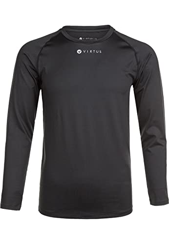 Virtus Herren Funktionsshirt Bonder M L/S Baselayer 1001 Black L von Virtus