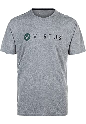 VIRTUS Herren Funktionsshirt Edwardo M S/S Logo Tee 1038G Mid Grey Mel. S VIRTUS Herren Funktionsshirt Edwardo M S/S Logo Tee 1038G Mid Grey Mel. S von VIRTUS