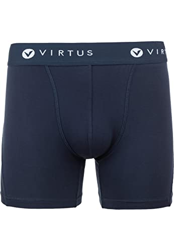 VIRTUS Herren Stoff Boxershorts, Dunkler Saphir, XXL VIRTUS Herren Stoff Boxershorts, Dunkler Saphir, XXL von VIRTUS