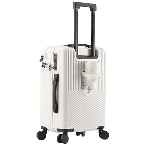 VIVIAI Gepäck mit 4 Rädern, Trolley-Koffer, ergonomisches Design, reibungs- und rutschfest, Koffer mit Frontklappe (24) von VIVIAI