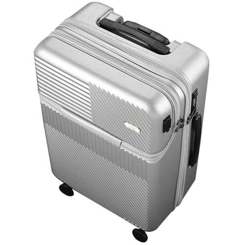 VIVIAI Hartschalen-Gepäck, stilvoller Koffer mit strukturierter Linie, mit Spinner-Rädern, erweiterbares Gepäck von VIVIAI