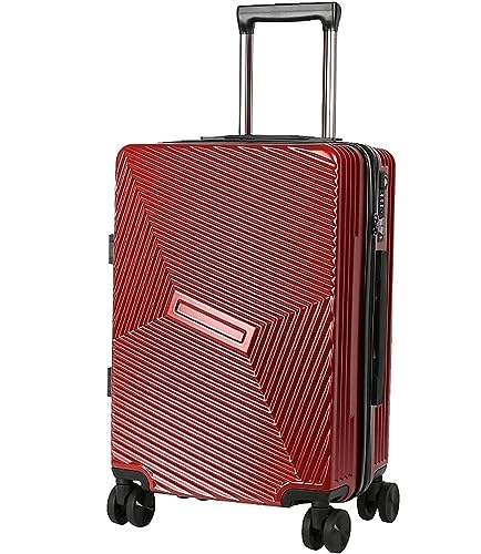 VIVIAI Koffergepäck Tragbares Gepäck mit Spinner-Rädern Handgepäck Fallsicherer TSA-Koffer mit Verschluss Koffer mit Rädern von VIVIAI