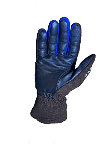 JF-Reitsport VM Gloves Riding Dark Brown/Navy XL von JF-Reitsport