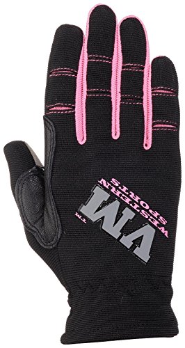 VM Riding Sports Damen Reithandschuh Pro Handschuhe, Pink, XS von JF-Reitsport