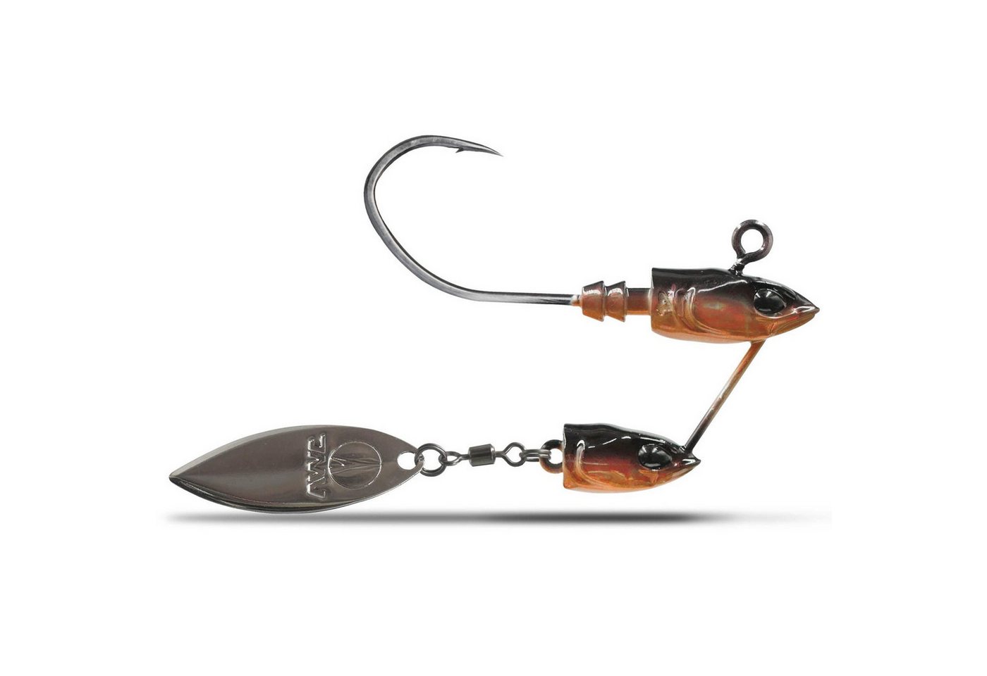 VMC Jighaken, VMC Twinjig 11g Copper Jighead Jigkopf von VMC