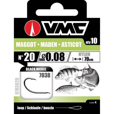 VMC Matchhaken 7038Bn 70cm Nylon 0.14 H10 von VMC