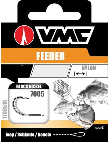 VMC Perfect Feeder River gebundene Feederhaken 100cm , Hakengröße:10 von VMC