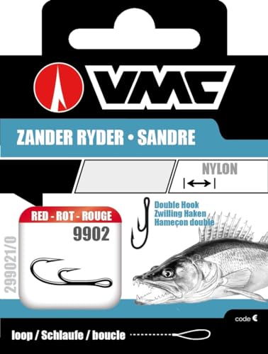 VMC Perfect Ryderhaken Zander rot Gr.1 VMC Perfect Ryderhaken Zander rot Gr.1 von VMC