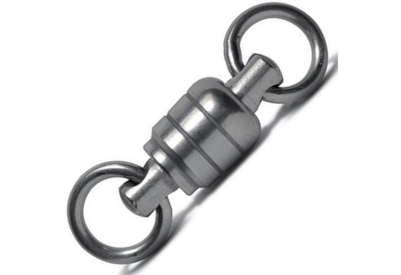 VMC Schnurverbinder VMC 3260 Stainless Ball Bearing Swivel with 2 welded Rings - 3 Wirbel, (1-St) VMC Schnurverbinder VMC 3260 Stainless Ball Bearing Swivel with 2 welded Rings - 3 Wirbel, (1-St) von VMC