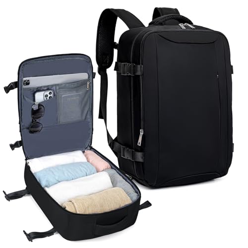 VMIKIV Handgepäck Rucksack für Easyjet 45x36x20 Reiserucksack Handgepäck Flugzeug Laptop Rucksack Damen Herren für Laptop 15,6 Zoll 32L Handgepäck Tasche Flugzeug Flug Genehmigt für Reisen VMIKIV Handgepäck Rucksack für Easyjet 45x36x20 Reiserucksack Handgepäck Flugzeug Laptop Rucksack Damen Herren für Laptop 15,6 Zoll 32L Handgepäck Tasche Flugzeug Flug Genehmigt für Reisen von VMIKIV