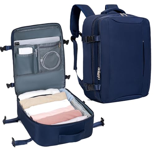 VMIKIV Handgepäck Rucksack für Easyjet 45x36x20 Reiserucksack Handgepäck Flugzeug Laptop Rucksack Damen Herren für Laptop 15,6 Zoll 32L Handgepäck Tasche Flugzeug Flug Genehmigt für Reisen VMIKIV Handgepäck Rucksack für Easyjet 45x36x20 Reiserucksack Handgepäck Flugzeug Laptop Rucksack Damen Herren für Laptop 15,6 Zoll 32L Handgepäck Tasche Flugzeug Flug Genehmigt für Reisen von VMIKIV