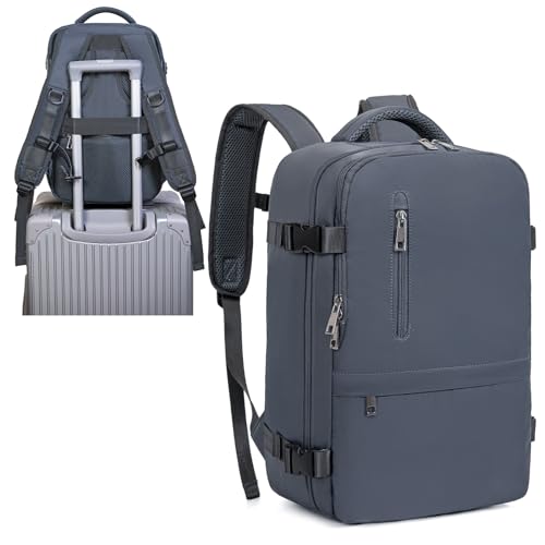 VMIKIV Kabinengepäck, 40 x 20 x 25 cm, für Ryanair, Rucksack, Reise, Handgepäck, Diebstahlschutz, Rucksack, Laptop, Damen, Herren, Arbeitstasche VMIKIV Kabinengepäck, 40 x 20 x 25 cm, für Ryanair, Rucksack, Reise, Handgepäck, Diebstahlschutz, Rucksack, Laptop, Damen, Herren, Arbeitstasche von VMIKIV
