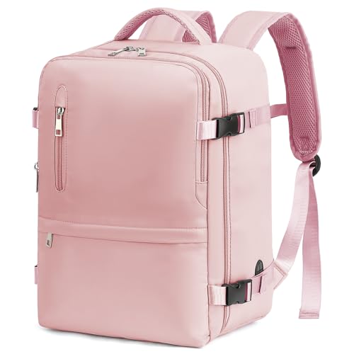 VMIKIV für Ryanair Handgepäck 40x20x25 Rucksack Handgepäck Flugzeug,Klein Reiserucksack Damen Herren Handgepäck Tasche,Cabin Luggage Carry On Backpack mit Separates Fach für Nasse Handtücher von VMIKIV