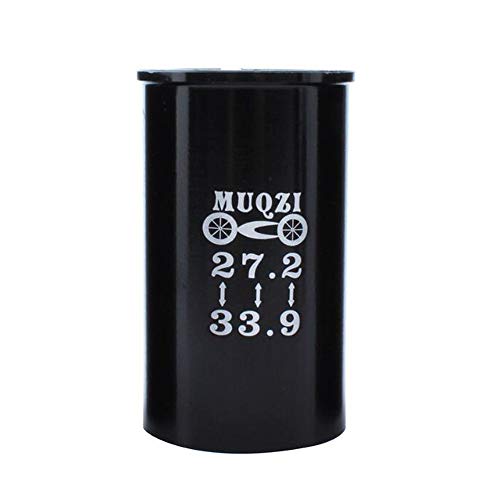 VOANZO 2 Stück Fahrradsatteladapter schwarz Sattelstütze Reduzierhülse Unterlegscheibe Sattelrohr Adapter für Mountainbike VOANZO 2 Stück Fahrradsatteladapter schwarz Sattelstütze Reduzierhülse Unterlegscheibe Sattelrohr Adapter für Mountainbike von VOANZO