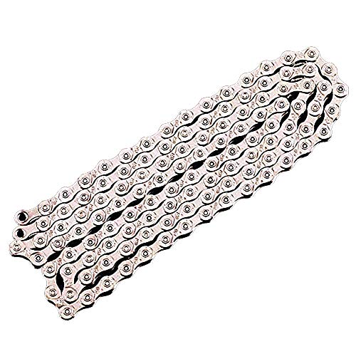 VOANZO Fahrradkette, vergoldet Silber Rostfreie Mountain Road Fahrradkette, 9-Fach 27-Fach VOANZO Fahrradkette, vergoldet Silber Rostfreie Mountain Road Fahrradkette, 9-Fach 27-Fach von VOANZO