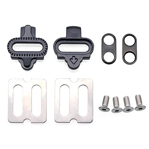 VOANZO Mountainbike Cleats SPD Feststellpedal, SH51m088m540 Spinning Indoor Cycling & Mountainbike Cleat Set für Shimano SPD, Fahrradzubehör VOANZO Mountainbike Cleats SPD Feststellpedal, SH51m088m540 Spinning Indoor Cycling & Mountainbike Cleat Set für Shimano SPD, Fahrradzubehör von VOANZO