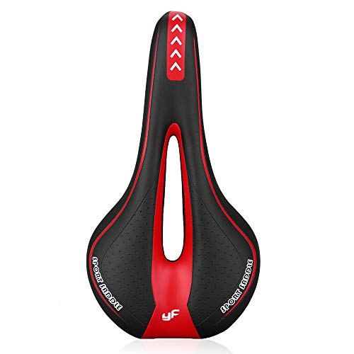 VOANZO Mountainbike Sättel Fahrradsitz Memory Sponge Cushion Pad mit zentraler Entlastungszone für Rennrad und Mountainbike VOANZO Mountainbike Sättel Fahrradsitz Memory Sponge Cushion Pad mit zentraler Entlastungszone für Rennrad und Mountainbike von VOANZO