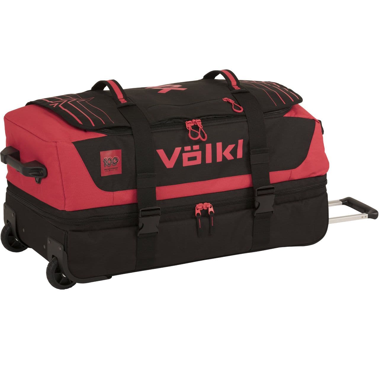 Völkl Race Rolling Bag 120L black/red Völkl Race Rolling Bag 120L black/red von VÖLKL