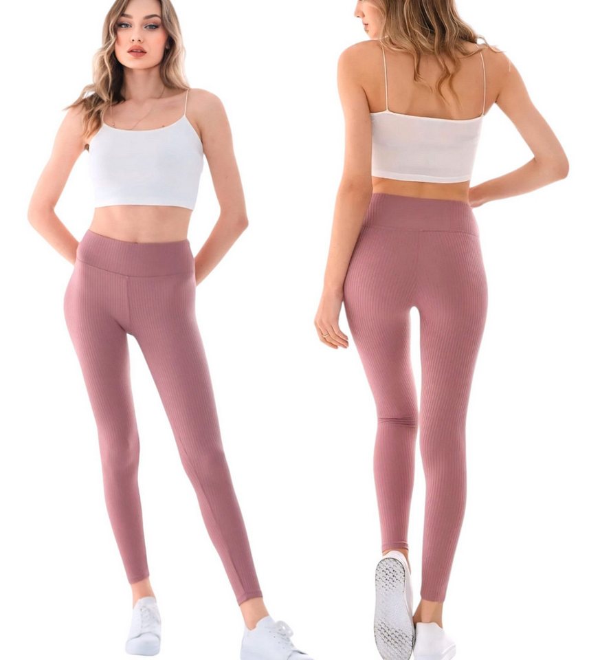 VOGSIGN 7/8-Leggings Damen Yogaleggings High-Waist – Thermo Hose Fleece-Innenfutter VOGSIGN 7/8-Leggings Damen Yogaleggings High-Waist – Thermo Hose Fleece-Innenfutter von VOGSIGN