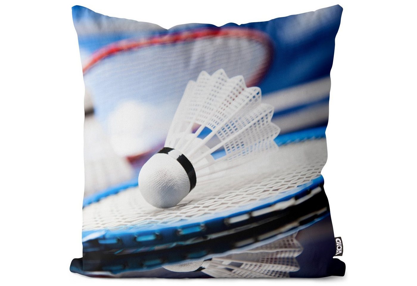 Kissenbezug, VOID (1 Stück), Badminton Schläger Federball badminton schiffchen sport ball aktion von VOID
