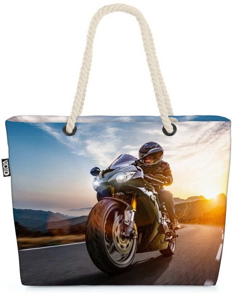 VOID Henkeltasche (1-tlg), Motorrad Tour Beach Bag Bike Biker Motor Rad Strasse Motorsport Sport Ausflug von VOID