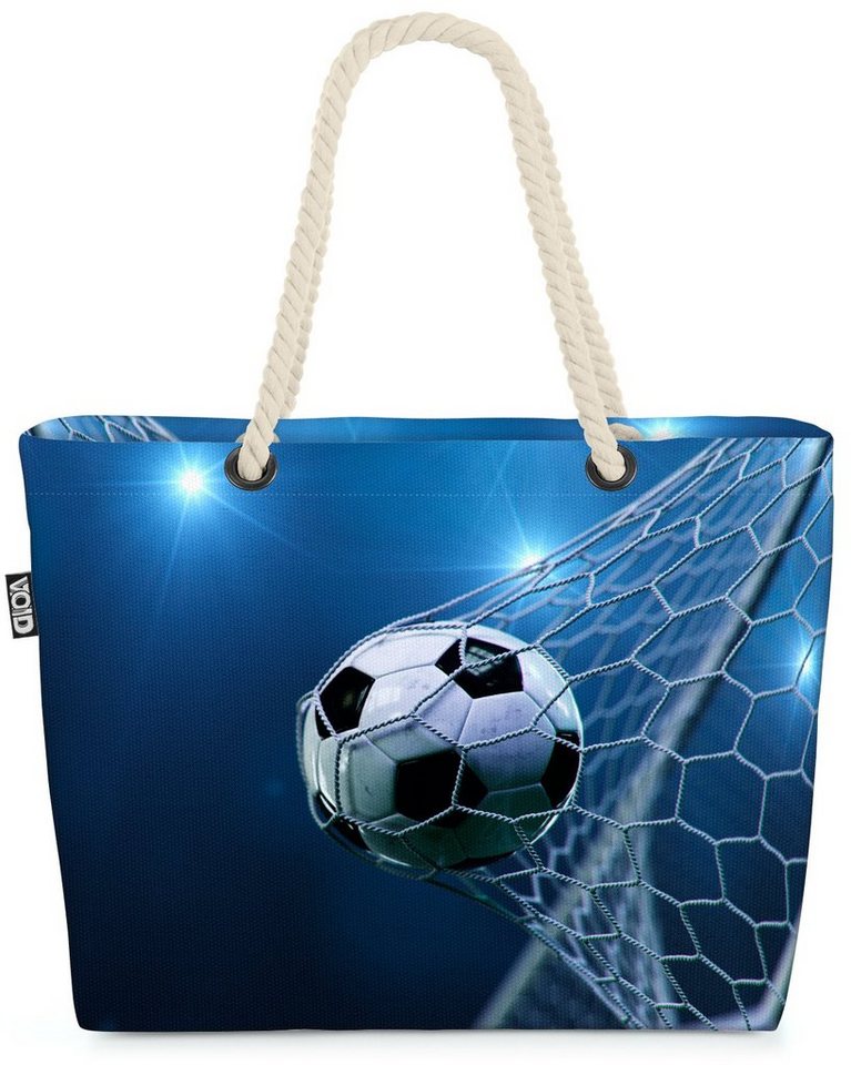 VOID Strandtasche (1-tlg), Fussball EM WM Tor Spiel Fussball Tornetz Ball Ballspiel Europameiste von VOID