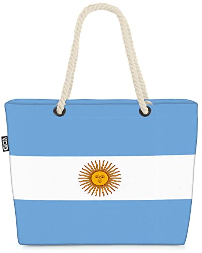 VOID XXL Strandtasche Argentinien Shopper Tasche 58x38x16cm 23L Beach Bag Argentinier Argentina Argentinean VOID XXL Strandtasche Argentinien Shopper Tasche 58x38x16cm 23L Beach Bag Argentinier Argentina Argentinean von VOID