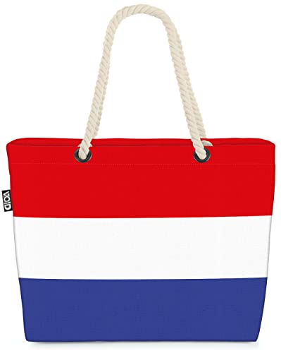 VOID XXL Strandtasche Niederlande Shopper Tasche 58x38x16cm 23L Beach Holland Oranje Amsterdam Elftal Netherlands von VOID