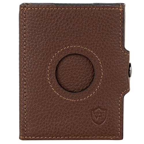 VON HEESEN Slim Wallet mit Airtag-Fach Braun VON HEESEN Slim Wallet mit Airtag-Fach Braun von VON HEESEN
