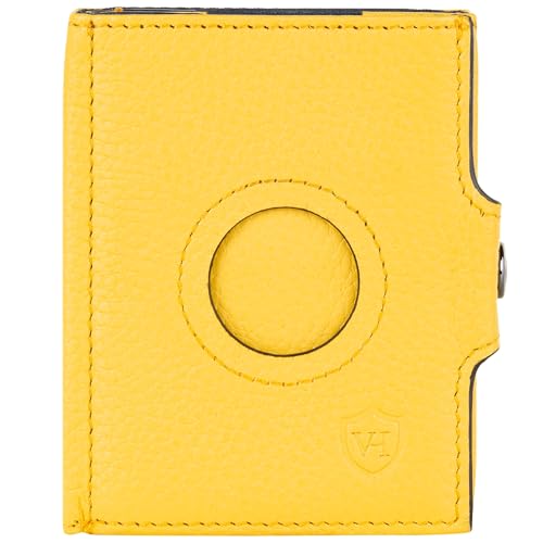 VON HEESEN Slim Wallet mit Airtag-Fach Gelb VON HEESEN Slim Wallet mit Airtag-Fach Gelb von VON HEESEN