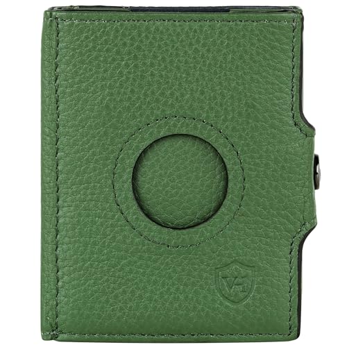 VON HEESEN Slim Wallet mit Airtag-Fach Grün VON HEESEN Slim Wallet mit Airtag-Fach Grün von VON HEESEN