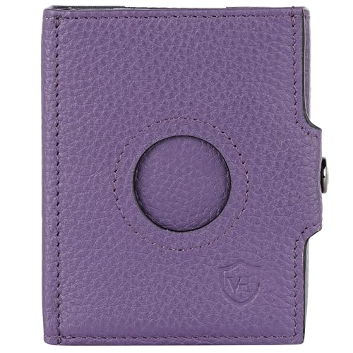 VON HEESEN Slim Wallet mit Airtag-Fach Violet VON HEESEN Slim Wallet mit Airtag-Fach Violet von VON HEESEN