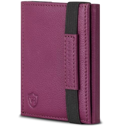 VON HEESEN Slim Wallet mit XL Münzfach & RFID-Schutz - Mini Geldbörse Herren & Damen - Kartenetui Kreditkartenetui - Portmonee Geldbeutel Portemonnaie klein Pink VON HEESEN Slim Wallet mit XL Münzfach & RFID-Schutz - Mini Geldbörse Herren & Damen - Kartenetui Kreditkartenetui - Portmonee Geldbeutel Portemonnaie klein Pink von VON HEESEN