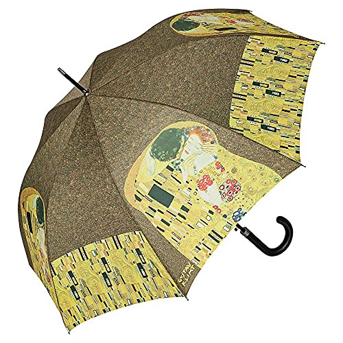 VON LILIENFELD Regenschirm Gustav Klimt: Der Kuss Auf-Automatik Damen Herren Kunst Stabil Stockschirm VON LILIENFELD Regenschirm Gustav Klimt: Der Kuss Auf-Automatik Damen Herren Kunst Stabil Stockschirm von VON LILIENFELD