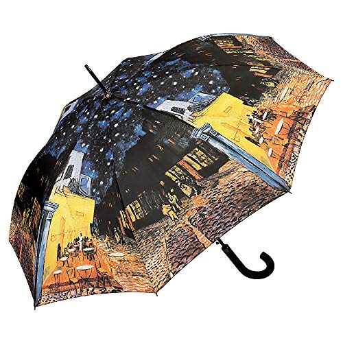 VON LILIENFELD Regenschirm Vincent van Gogh: Nachtcafé Auf-Automatik Damen Herren Kunst Stabil Stockschirm VON LILIENFELD Regenschirm Vincent van Gogh: Nachtcafé Auf-Automatik Damen Herren Kunst Stabil Stockschirm von VON LILIENFELD