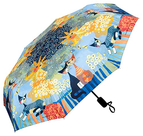 VON LILIENFELD Regenschirm Taschenschirm Rosina Wachtmeister: Dolce Vita Auf-und-Zu-Automatik Leicht Stabil Kompakt Kunst Katzen VON LILIENFELD Regenschirm Taschenschirm Rosina Wachtmeister: Dolce Vita Auf-und-Zu-Automatik Leicht Stabil Kompakt Kunst Katzen von VON LILIENFELD