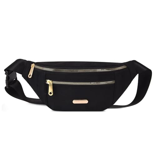 Bauchtaschen for Damen und Herren, Gürteltasche, modische Hüfttaschen, leichte Umhängetaschen, Bauchtasche for Laufen, Wandern, Reisen, Workout Bauchtasche Herren(Black) von VONCYKI