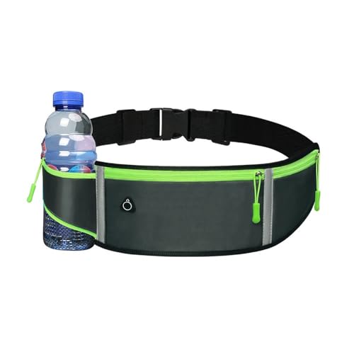 VONCYKI Gürteltasche für Herren, Fitnessstudio, Damen, Sport, Bauchtasche, Handy, zum Laufen, Joggen, Laufen, Trinken, Radfahren, Grau, 1 Stpck von VONCYKI