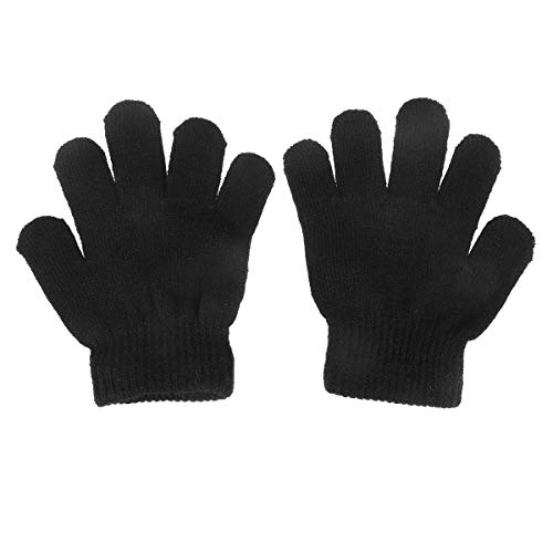 12pcs Kinder Handschuhe wasserdichte Winddichte Anti-Rutsch Winterhandschuhe Fäustlinge Geeignet für 3-12 Jahre Mädchen und Jungen von VOSAREA