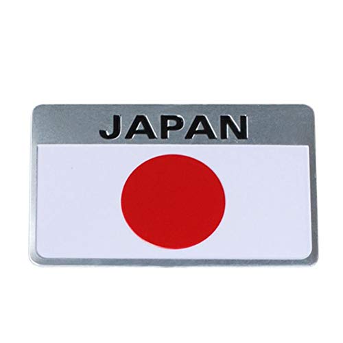 VOSAREA 3D Aufkleber Japan Flagge Aufkleber Metall 3D Auto Japan Aufkleber Emblem Dekoration von VOSAREA