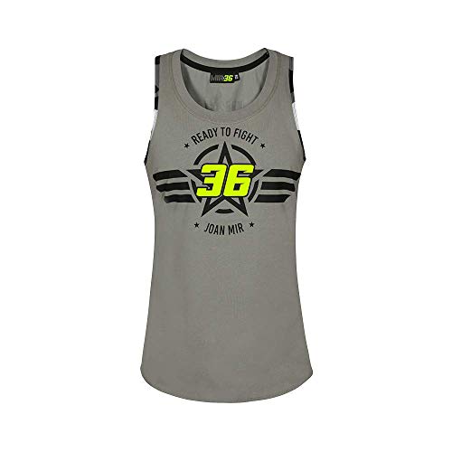 Vr46 Joan MIR, Camiseta Mujer, Gris , L Vr46 Joan MIR, Camiseta Mujer, Gris , L von Valentino Rossi